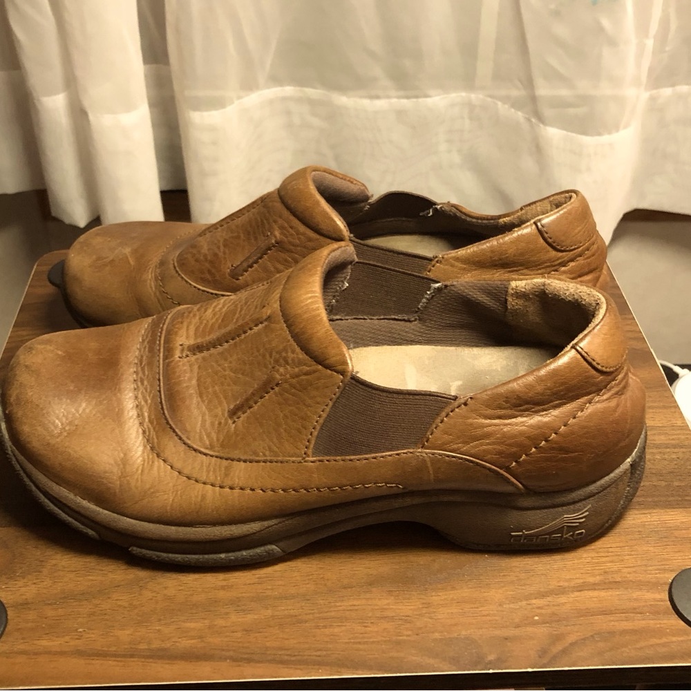 Dansko Kappy Brown Professional Shoes Size 10